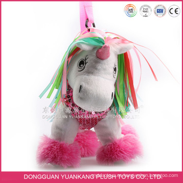 Juguetes de animales de peluche personalizados para niños Unicornio felpa de juguete